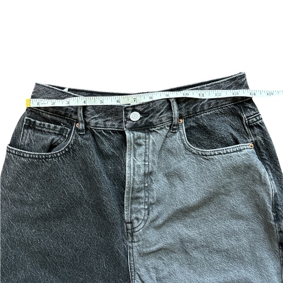 PacSun Two Panel High Waisted Straight Leg Jeans - Picture 5 of 9